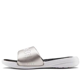 Under Armour (WMNS) Under Armour Playmaker Fixed Strap Sandals Silver/Gray 3000063-002