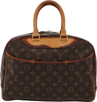 Louis Vuitton Brown Canvas Handbag (Pre-Owned)