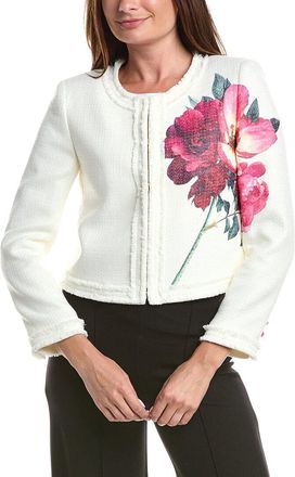 Alice & Olivia Alice + Olivia Landon Cropped Box Jacket