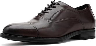 Johnston & Murphy Conlin Cap Toe Mens Shoes Espresso Full Grain : 10.5 M (D), Full Grain leather