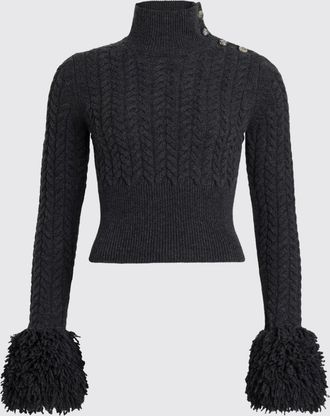 Patou Pullover dolcevita Patou in lana vergine e cashmere tricot