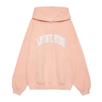 Anine Bing Hoodies, female, Pink, Size: 2XS Hoodies