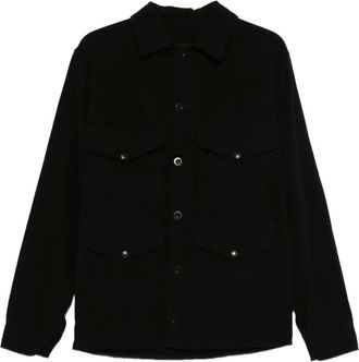 Junya Watanabe x Filson Giacca con bottoni e tasche - Nero