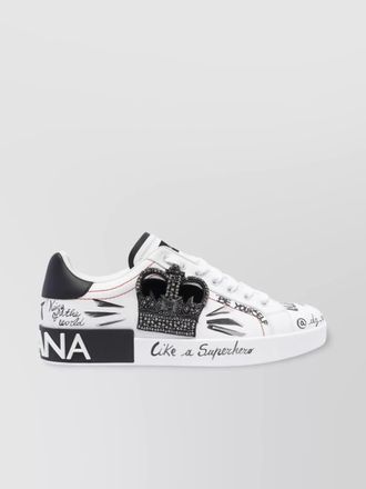 Dolce & Gabbana leather low-top sneakers