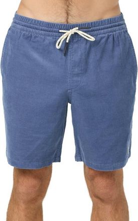O'Neill OG Corduroy Drawstring Shorts in Nightshadow Blue at Nordstrom, Size Xx-Large