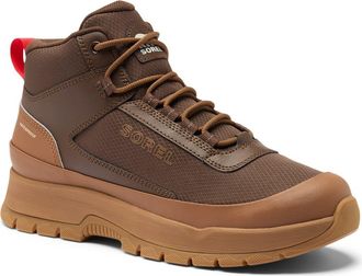Sorel Outing NW Mid Waterproof Leather Boot in Velvet Tan/tobacco at Nordstrom, Size 11.5