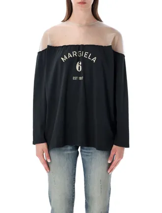 Maison Margiela T-Shirts und Polos Schwarz
