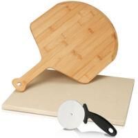 OEM Pietra Refrattaria In Cordierite Resistente Al Calore - Per Pizze E Pane Cotti Alla Perfezione - Compatibile Con Tutti I Forni E Barbecue - Crezuo - C