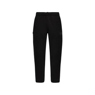 Emporio Armani Slim-fit broek Natural Ventus 7 - Heren - Broeken - Zwart - Maat: XL Katoen