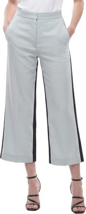 Stella McCartney Sky Blue Flat Front Pant