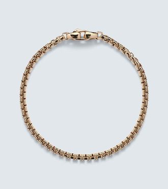 David Yurman 18kt gold chain bracelet