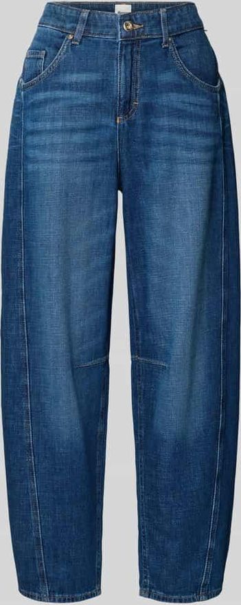 Brax Barrel Jeans in verk&uuml;rzter Passform Modell MEGAN in Blau, Gr&ouml;&szlig;e 36