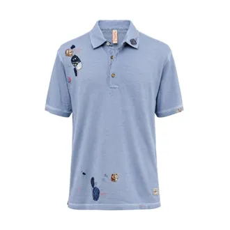 Bob Bob, Polo Shirts, male, Blue, Size: XL Polo Shirt
