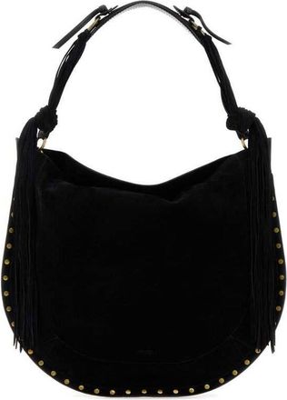 Isabel Marant Black Suede Oskan Shopping Bag Borse A Mano