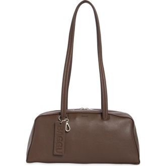 Baggu Recycled Leather Bowler Bag in Brown at Nordstrom Rack