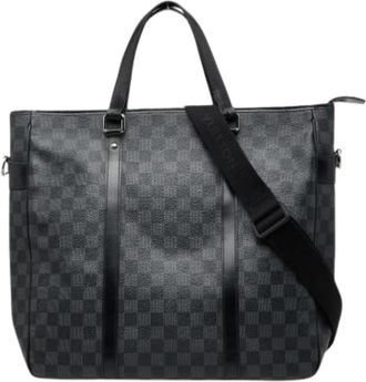 Louis Vuitton Pre-owned Vintage Tote Bag - Dames - Vintage Shopper - Zwart - ONE Size - Leer - Vintage