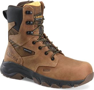 Carolina Mens Subframe Waterproof Work Boots In Brown