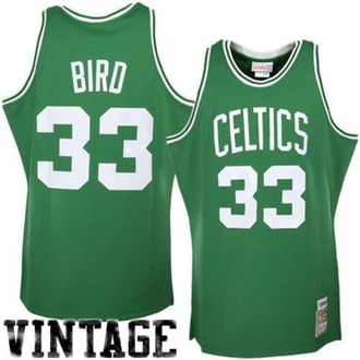 Mitchell & Ness Mens Mitchell & Ness Larry Bird Kelly Green Boston Celtics 1985/86 Hardwood Classics Authentic Jersey at Nordstrom, Size 40