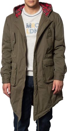 Merc Mens Merc London FishTail Parka Jacket/ Coat Tobias Combat Green [XX-Large]