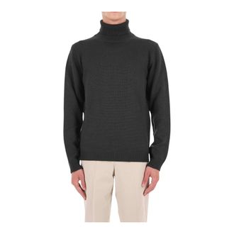 Roberto Collina Dolcevita - - Knitwear - Uomo - Verde - M