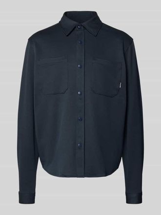 Blend Regular Fit Freizeithemd mit Kentkragen Modell ADRIAN in Marine, Gr&ouml;&szlig;e 3XL