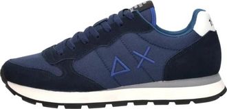 Sun 68 Tom Solid - Heren - Sneakers - Blauw - 42 EU - Schoenen