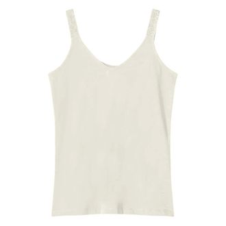 Summum Dames, Tops, Beige, Maat: S Katoen