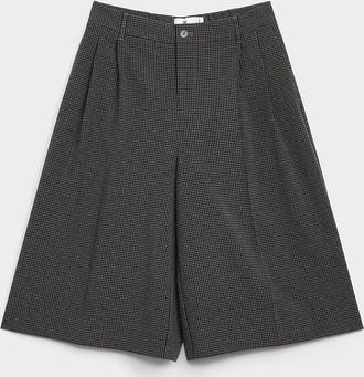 Twik Womens Double-pleated dress Bermuda short