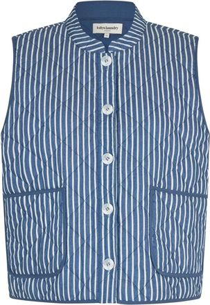 Lollys Laundry Vests - Dames - Bodywarmers - Blauw - L - Jassen