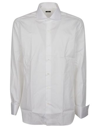 Barba Cotton Button-Down Tailored Shirt