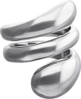 UNOde50 Triple Spiral Statement Ring in Silver tone at Nordstrom, Size 7.5