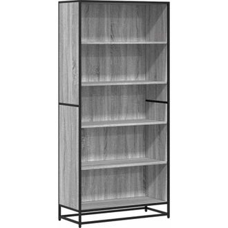 vidaXL Vidaxl - Estanter&iacute;a De Madera De Ingenier&iacute;a Gris Sonoma 80,5x35x170,5 Cm