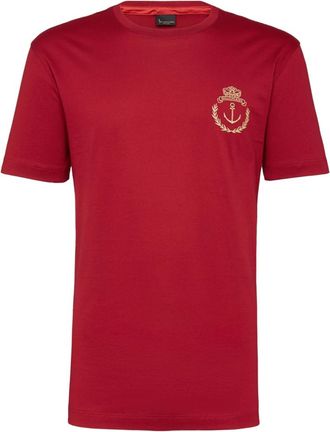 Billionaire Boys Club Tops, Heren, Rood, S, Katoen, T-shirt Ronde Hals