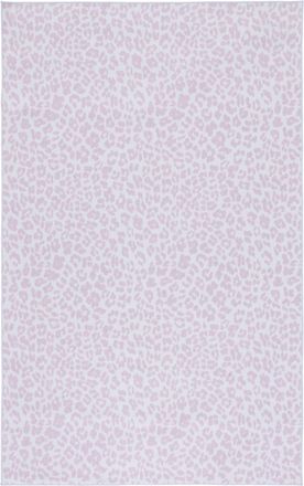 Safavieh Alfombra r&uacute;stico de poli&eacute;ster blanco/rosa, 152 x 244 cm