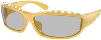 Swarovski SK6009 103087 Womens Sunglasses Yellow Size 73