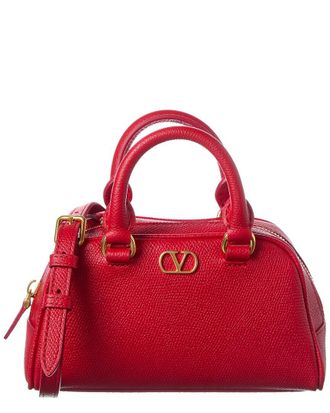Valentino Vlogo Signature Mini Leather Shoulder Bag