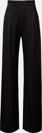 Max Mara Divo satin wide-leg pants