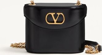 Valentino Garavani Valentino Garavani Vain Vanity Bag In Shiny Calfskin Wo