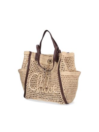 Chlo&eacute; Womens Chlo&egrave; Bags Beige Raphia