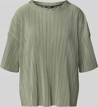 Only Regular Fit T-Shirt mit Rundhals-Ausschnitt Modell RAVENNA in Schilf, Gr&ouml;&szlig;e XL