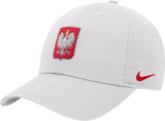Nike Poland Nike Mens Soccer Cap in White | C16941C991POFT-WHT