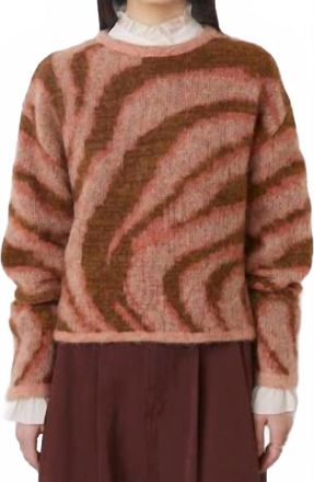 Suncoo Page Sweater In Brown