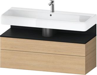 Duravit Duravit Qatego Mueble Bajo Lavabo, 1 Extra&iacute;ble Y 1 Caj&oacute;n