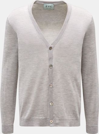 FTC Men - Cardigan grey melange