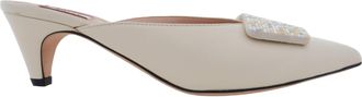 Bally Claye Silvey 55 Leather Mules