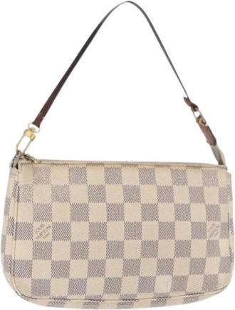 Louis Vuitton Pre-owned Shoulder Bags, female, Multicolor, Size: ONE SIZE Pre-owned Vintage Damier Azur Pouch