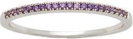 Made by Mary Birthstone Stacking Ring in Silver February at Nordstrom, Size 10
