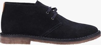 Hush Puppies Mens Hush Puppies SAMUEL Mens Chukka Boots Navy - Blue - Size: 11