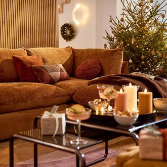 La Redoute Interieurs Plaid in pluizige stof, Colton