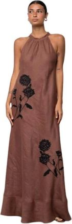 Kaos Mujer, Vestidos, Marr&oacute;n, Talla: S